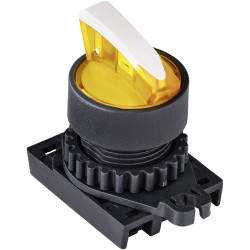 TruComponents 660037 Selector Toggle Yellow 2 x 45 &#xB0;