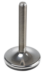 Stopka regulowana M20 długość gwintu 125mm 3000kg 10° RS PRO 70 Shore A