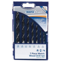 Draper Expert 24902 Metric Wood Drill Set (7 Piece)