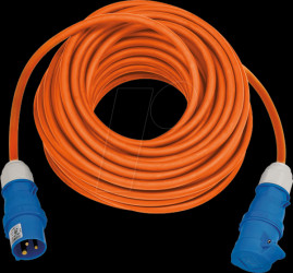 1167650625 CEE 230V camping extension cable 25m