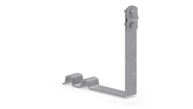 Uchwyt Pod Dachówkę L-150Mm Ocynk Z Zamkiem Skręcany 10.5/S Og /91006002/