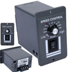 Regulator PWM sterownik obrotów silnika lewo prawo w obudowie 9V-60V 40A