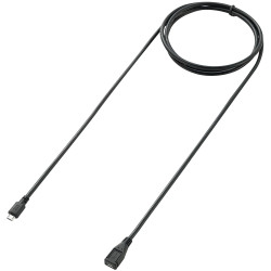 Renkforce RF-5046550 USB cable Black gold plated connectors 1.80 m