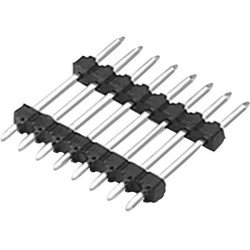 W &amp; P Products 734-16,5-40-10-00 Sandwich Pin Header 2.00 Pitch 1x40 1A