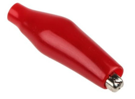 Zacisk krokodylkowy, izolowany, RS PRO