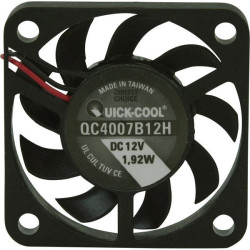 QuickCool QC4007B12H Axial Fan 12V 10.82m&#xB3;/h 40x40x7mm