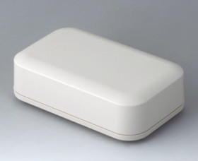 ASA+PC-FR enclosure, (L x W x H) 150 x 93 x 45 mm, gray white (RAL 9002), IP40, A9443107