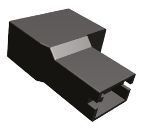 Obudowa do konektorów zaciskanych Wtyczka -pinowe Naturalny 22.9mm