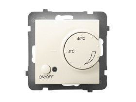 ARIA Regulator temperatury z czujnikiem napowietrznym ecru RTP-1UN/m/27 OSPEL