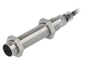 E2BM12LS02WPB22M Czujnik indukcyjny o zasięgu 0÷2mm, konfiguracji wyjścia PNP / NC, napięciu zasilania 10÷30VDC, obudowie M12
