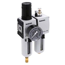 Smarownica z reduktorem i filtrem, Półautomatyczny, G 1/4, 5μm, AS2, EMERSON ? AVENTICS