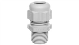 Dławnica Kablowa Poliamidowa M20 Ip68 V-Tec Vm L20 Lgr Jasnoszara 2022947