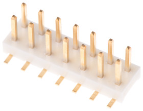 Złącze szpilkowe 14-pinowe raster: 2.0mm 2-rzędowe Hirose Montaż powierzchniowy 2.0A 200.0 V.