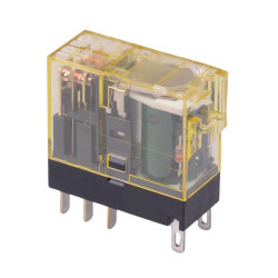 RJ2S-CLD-D24 24VDC Plug In Slim Power Industrial Relay Diode 8A DPDT IDEC