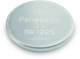 Lithium-button cell, BR1225, 3 V, 48 mAh, BR-1225