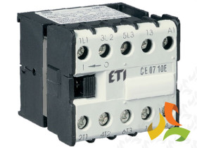 Stycznik silnikowy miniaturowy 24V AC 3NO 16A CE07.10-24V 50-60Hz mini 004641020 ETI