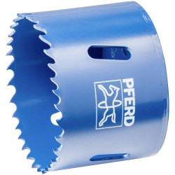 PFERD 25101859 LS 59 hole saw 59mm tough HSS bimetal for versatile use