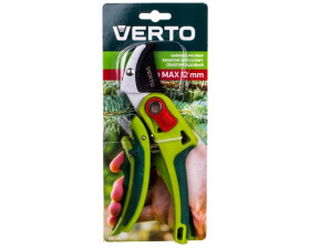 Sekator ogrodowy 12mm kowadełkowy regulacja rozstawu 15G203