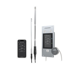 Rejestrator danych Prędkość przepływu powietrza, ciśnienie, temperatura RS485 SAUERMANN.