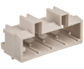 Wtyk MCS-MIDI Classic 4-biegunowy jasnoszary raster 5mm 721-434/001-000 /200szt./