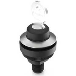 Wyłącznik kluczykowy IP65, 1NC/1NO 1-Way