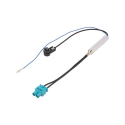 ZRS-SAF2-ISO Separator antenowy Podwójny wtyk Fakra/wtyk ISO kątowy