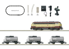 Pociąg towarowy MiniTrix T11160 Cyfrowy zestaw startowy pociągu towarowego z klasą 217