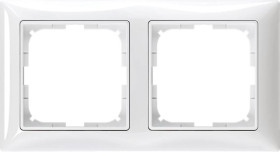 BASIC55 Ramka 2-krotna biały alpejski pierścień dekoracyjny 2512-94-507 2CKA001725A1480