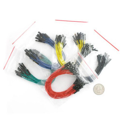 Sparkfun Jumper Wires Premium 6" M/F Pack of 100