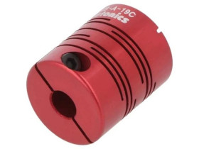 ERB-A-19C-06/06 Sprzęgło Ø1: 6mm Ø2: 6mm aluminium