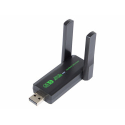 Karta sieciowa WiFi 2,4/5G USB Dwie Anteny