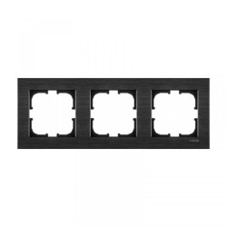 Ramka potrójna Exen seria Comfort kosmiczny czarny C103/09E