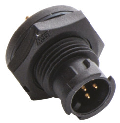 Złącze wielostykowe przemysłowe 6-pinowe Miniaturowe, panelowe Gniazdo Amphenol Industrial