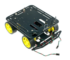 Baron-4WD Mobile Robot Platform for Arduino with Encoder