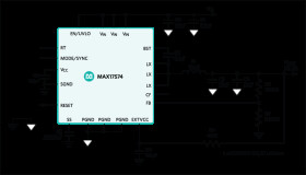 4.5V–60V, 3A, High-Efficiency, Synchronous Step-Down DC-DC Converter with Internal Compensation