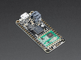 Adafruit Feather 32u4 with RFM69HCW Packet Radio - 433MHz (RadioFruit)