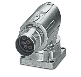 Złącze wielostykowe przemysłowe 6-pinowe M17 Montaż przedni Gniazdo Phoenix Contact