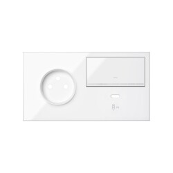Panel Simon 100: Gniazdo, Ściemniacz i USB C