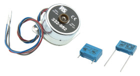 Silnik AC 1.7 W Philips 300 rpm przy 110 V 110 → 240 V. 2 -fazowy 8 mA Synchroniczny