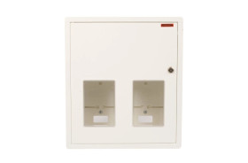 Szafka licznikowa podtynkowa 2-licznikowa 1-fazowe 12 modułów IP30 RW-1-2L-12 Z/O