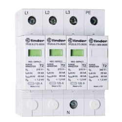 Ogranicznik przepięć Typ T2 20kA 1,2/1,5kV 230V AC, 3xwarystor+iskiernik (L-N/N-PE) 7P.24.8.275.0020