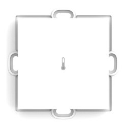 SINUM FC-S1P Czujnik temperatury kolor biały