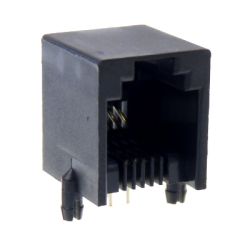 GNIAZDO TELEF. 6P4C KĄTOWE