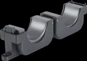 7427155S Split ferrite for Ø 27 mm, black, 110 Ohm @ 100 MHz