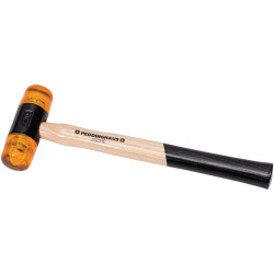 Peddinghaus 5034020040 Plastic Hammer 40mm Yellow with Ash Stem