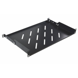 Półka regulowana 19" 1U do szafy Rack, głębokość 350mm V RAL9004
