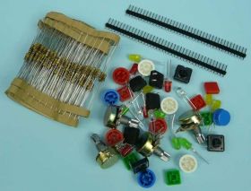 ZESTAW ELEMENTÓW ELEKTRONICZNYCH 259szt