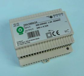 DIN-100W24 24V/4,15A IMP.NA SZYNĘ