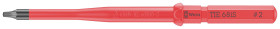 Wkrętak z wymiennymi końcówkami Wera Kraftform Kompakt VDE 68 iS # 2 x 157 mm TIE 05006546001 wewnętrzny czworokąt (Robe
