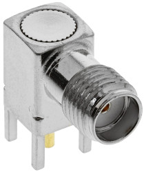 Złącze koncentryczne Montaż na płytce drukowanej Żeński 50Ω typ złącza Złącze SMA 12.4GHz Lutowane